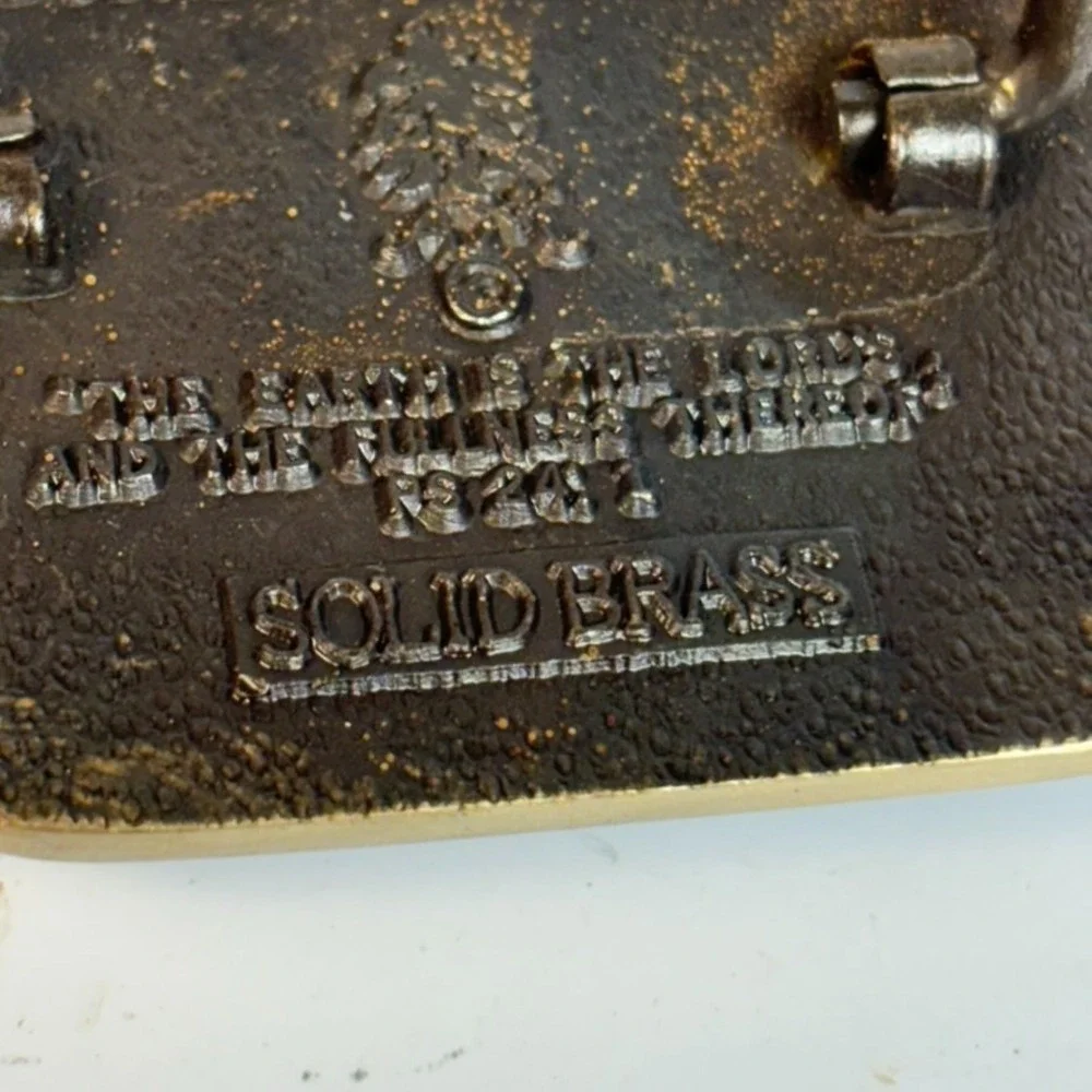 Vintage Belt Buckle Flex King Ripper Tractor Farming 1985 Agriculture‎ Numbered